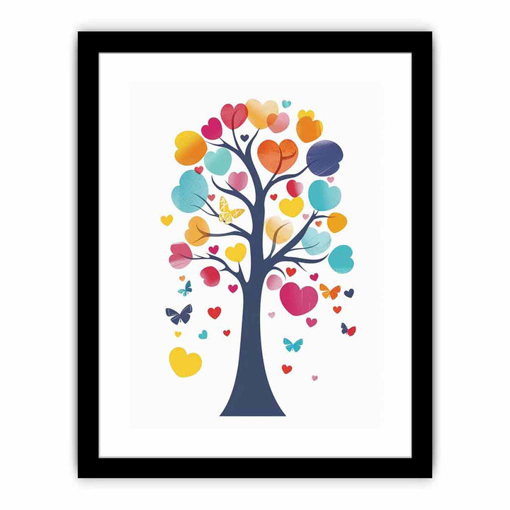 Colorfull Tree   Art Print