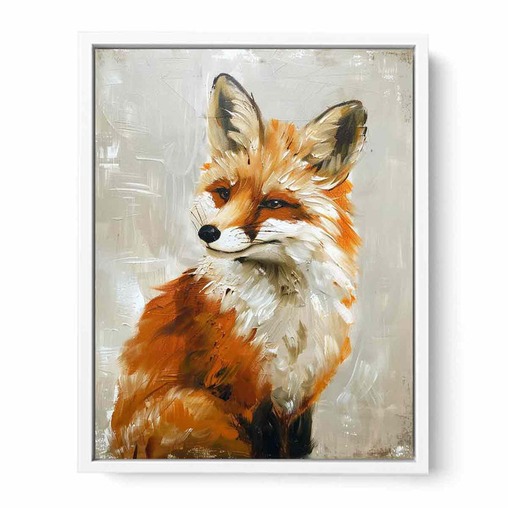 Baby Fox Framed Print