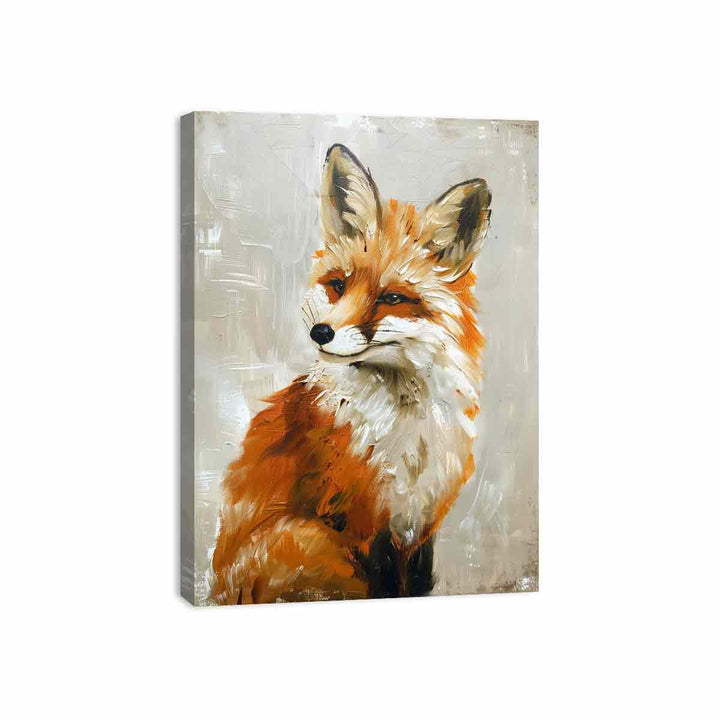 Baby Fox Canvas Print