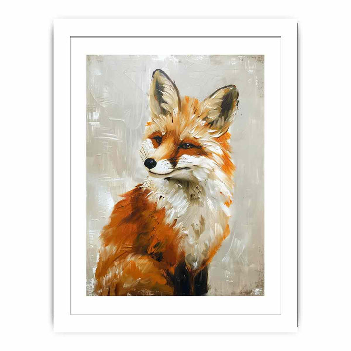 Baby Fox Streched canvas