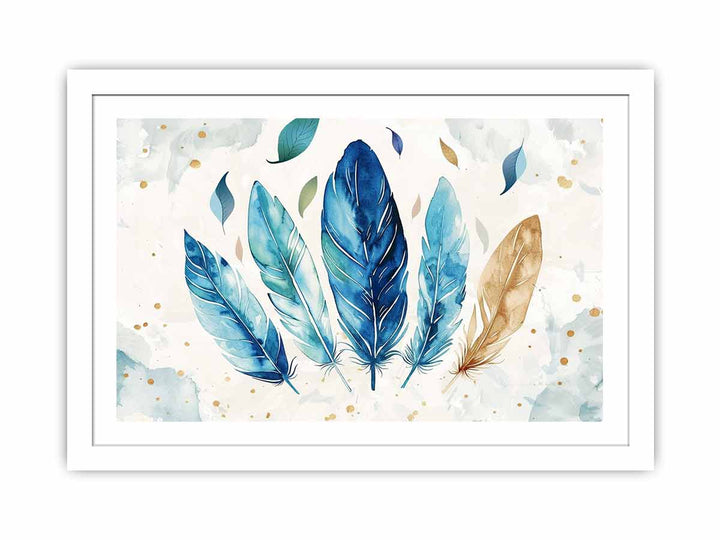 Boho Feathers  Streched canvas