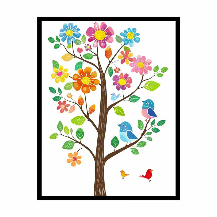 Colorfull Tree   Painting