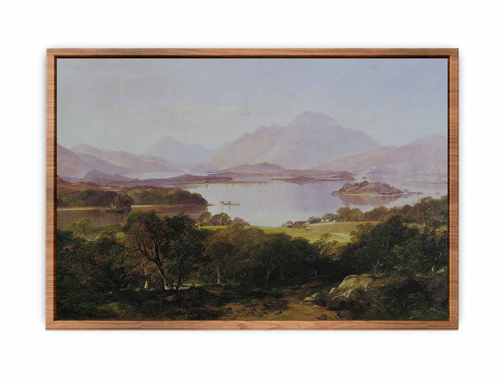 A View of Loch Lomond  Poster