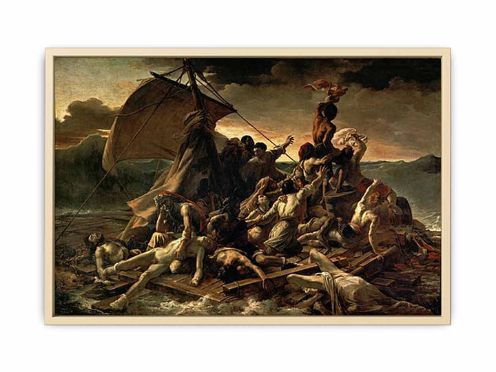 The Raft of the Medusa  Art Print