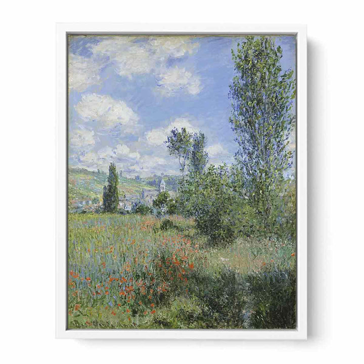 View of Vetheuil Framed Print