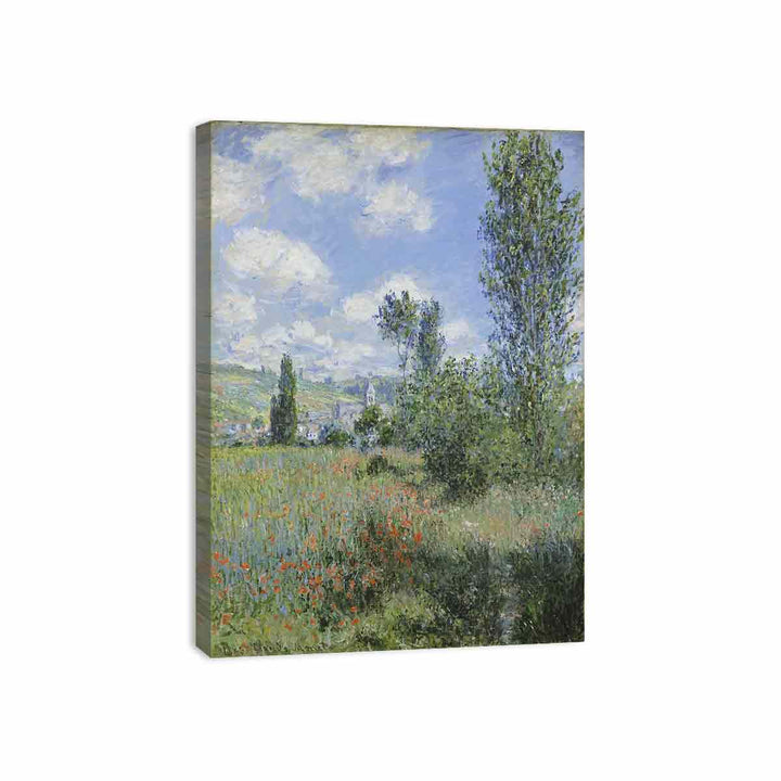 View of Vetheuil Canvas Print