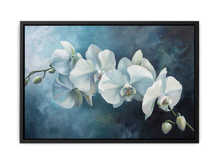 White Orchid Painting