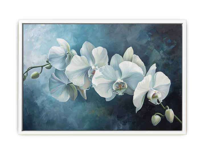 White Orchid Painting