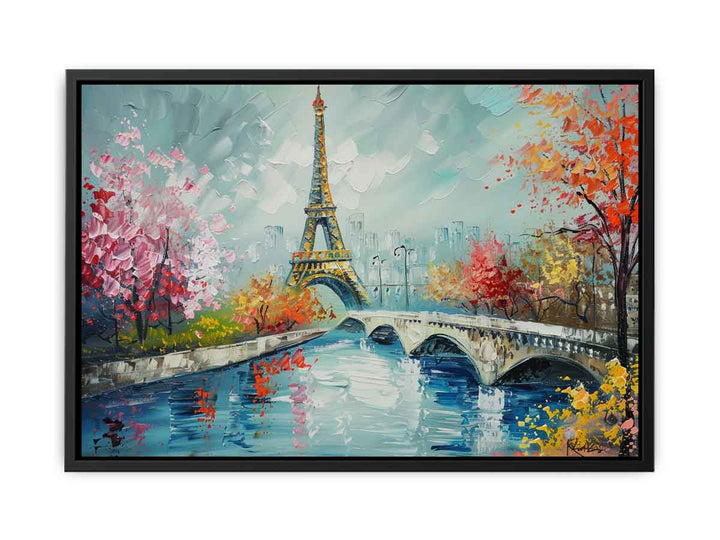 Eiffel Tower Painting