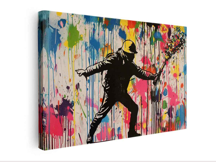 Street  canvas Print