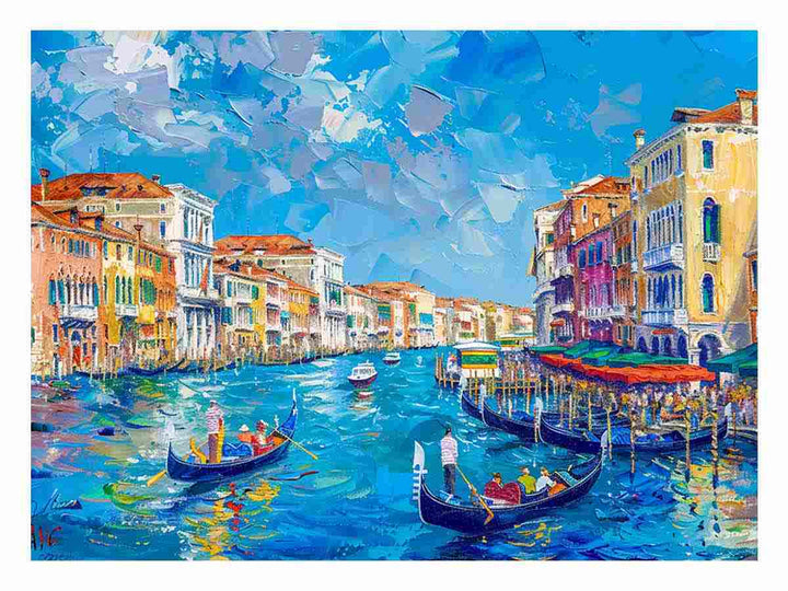 Knife-Art-Sea-Boat-Painting