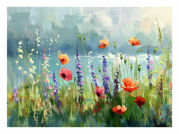 Wild Flowers Painting 