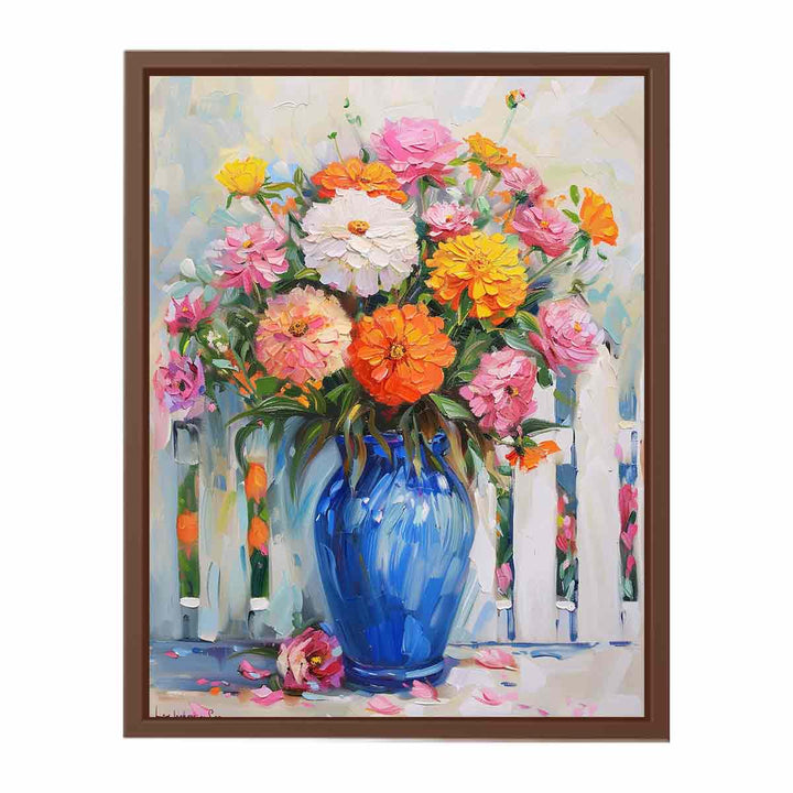 Vase Of Flowers   Art Print