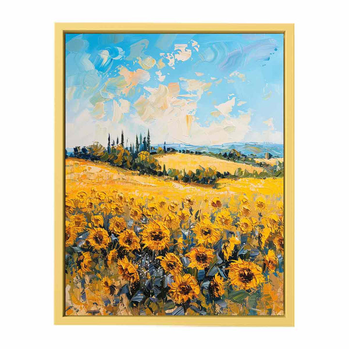 Sunflower Field   Poster