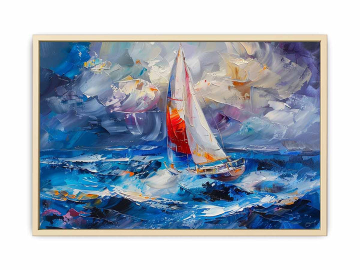 Sailboat Framed Print