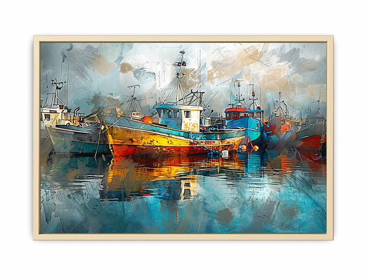 Fishing Boat Framed Print