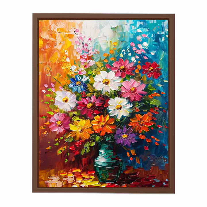 Vase Of Flowers  Art Print