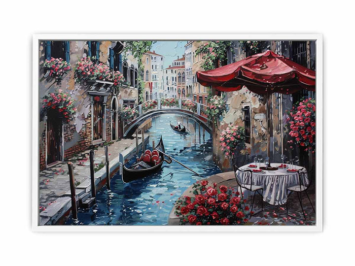 Venice  Gondola Canvas Print