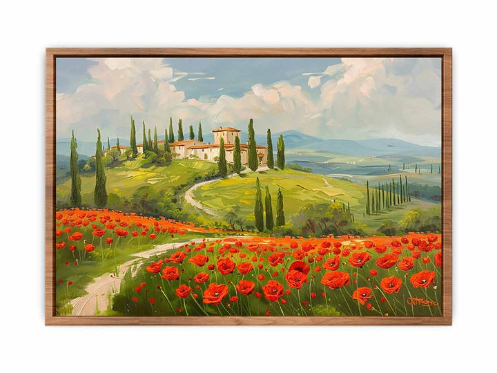  Field Of Poppies  Painting