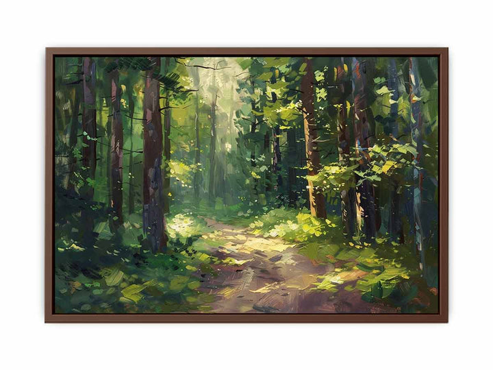  Forest Path   Art Print