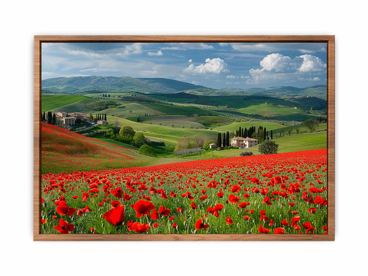 Field Of Poppies  Painting