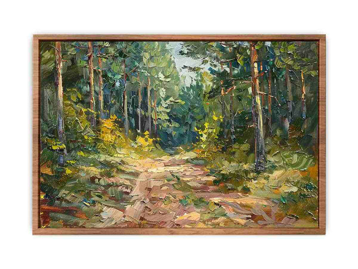 Forest Path  Painting