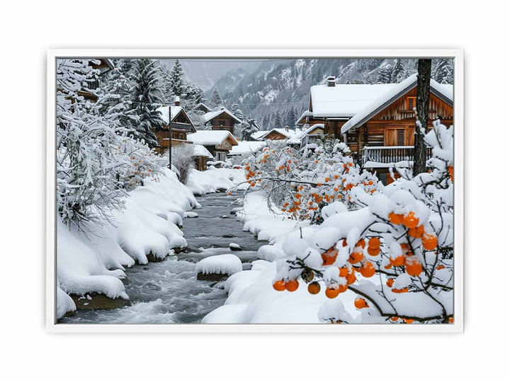 Winter Landscape Canvas Print