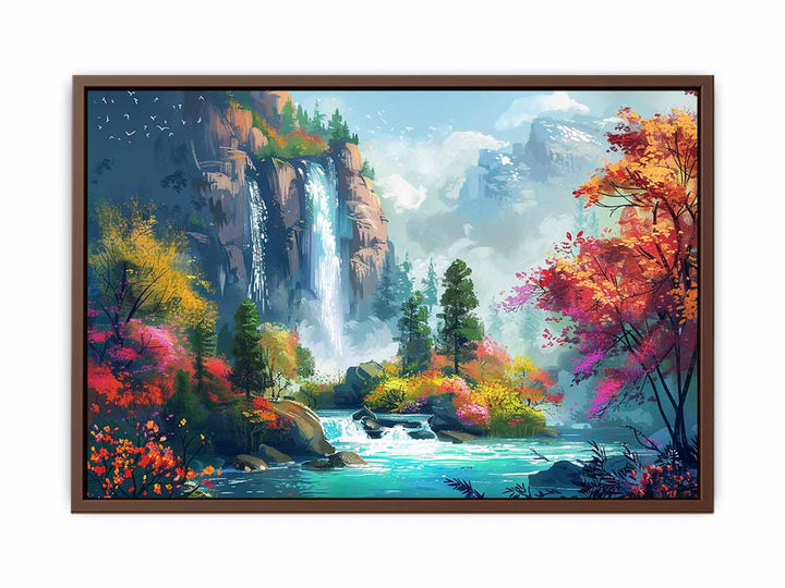 Waterfall  Art Print