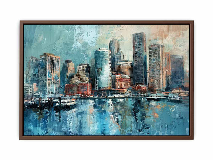 Boston Painting  Art Print