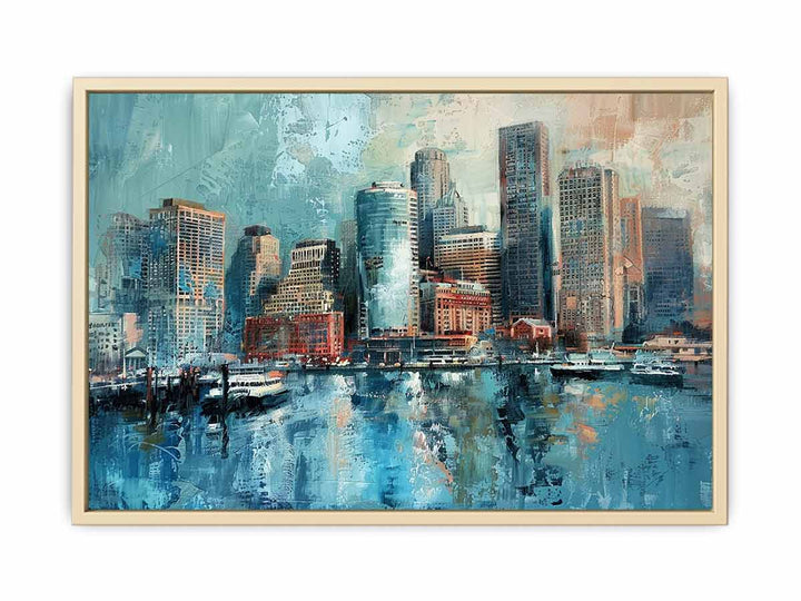 Boston Painting Framed Print