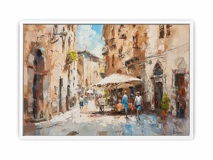 Itlay Street Canvas Print