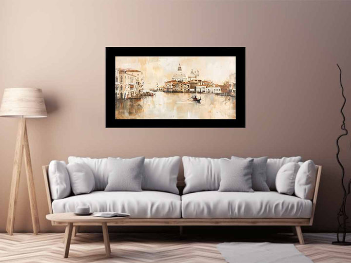  Vintage Venice Painting 