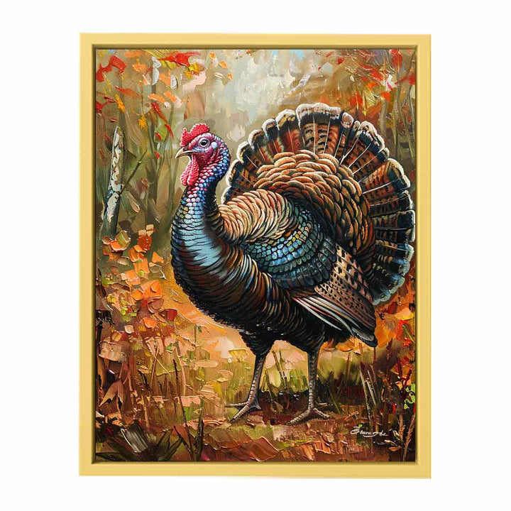 Turkey Painting  Poster