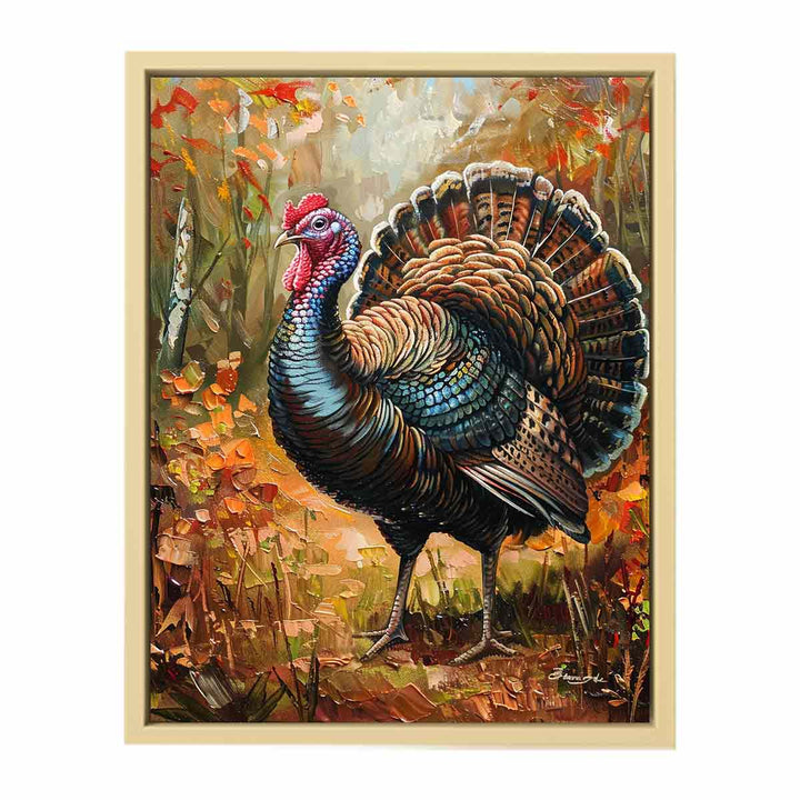 Turkey Painting Framed Print