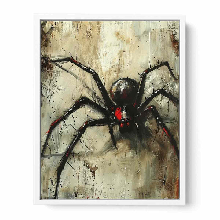 Spider Painting  Canvas Print