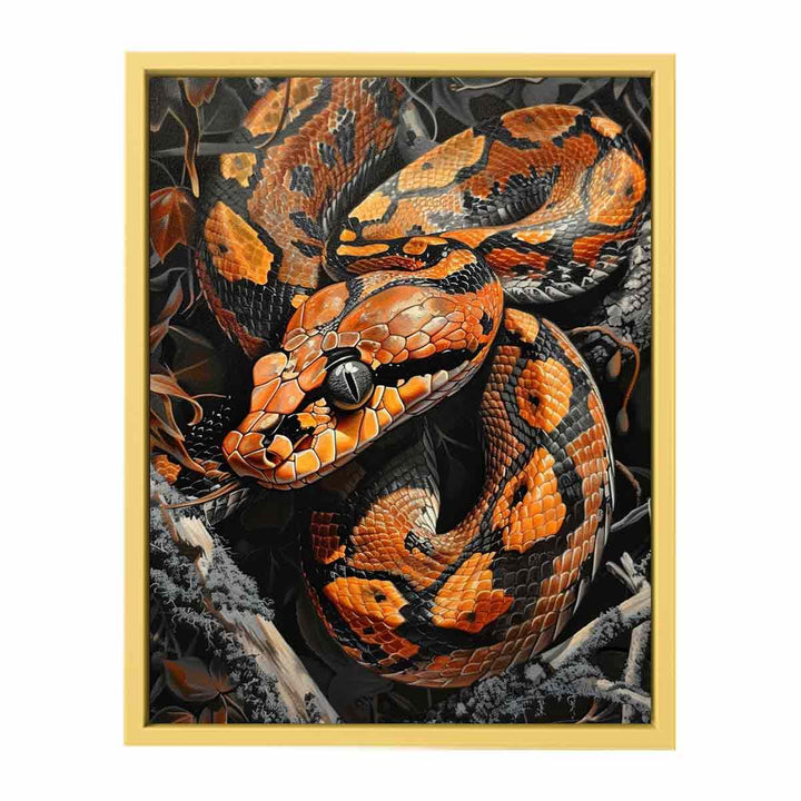 Snake Painting  Poster