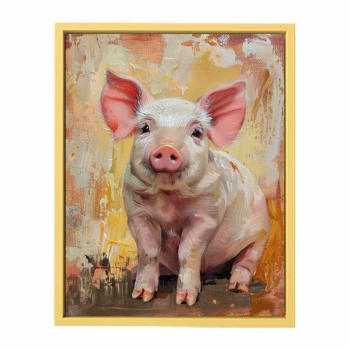 Pig Painting  Poster