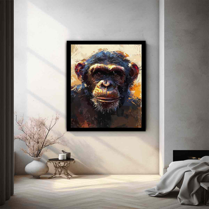 Ape Painting 