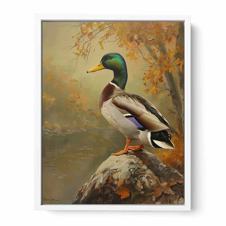 Duck Painting  Canvas Print