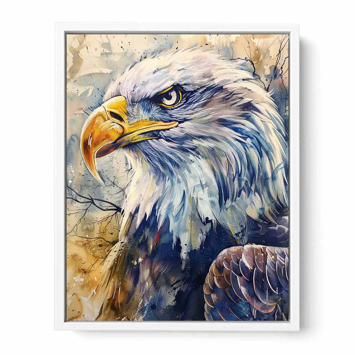 Eagle Painting Canvas Print