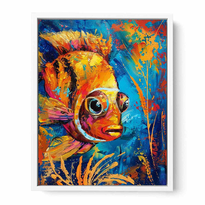 Fish Painting Canvas Print