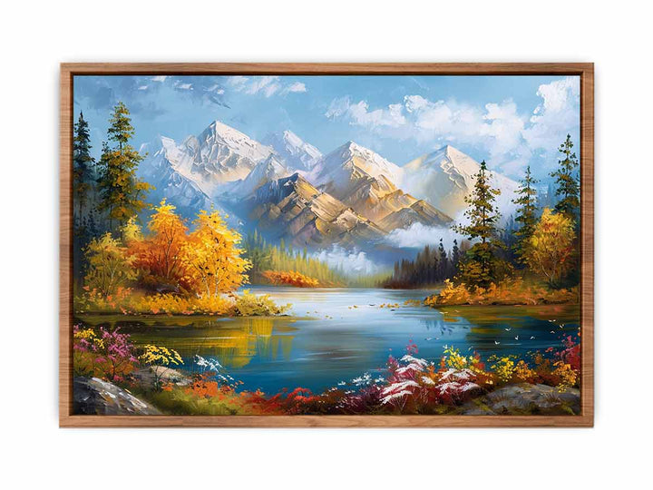 Forest Lake  Painting