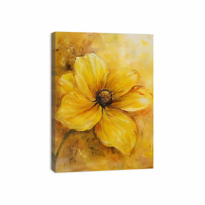 Yellow Flower Painting 