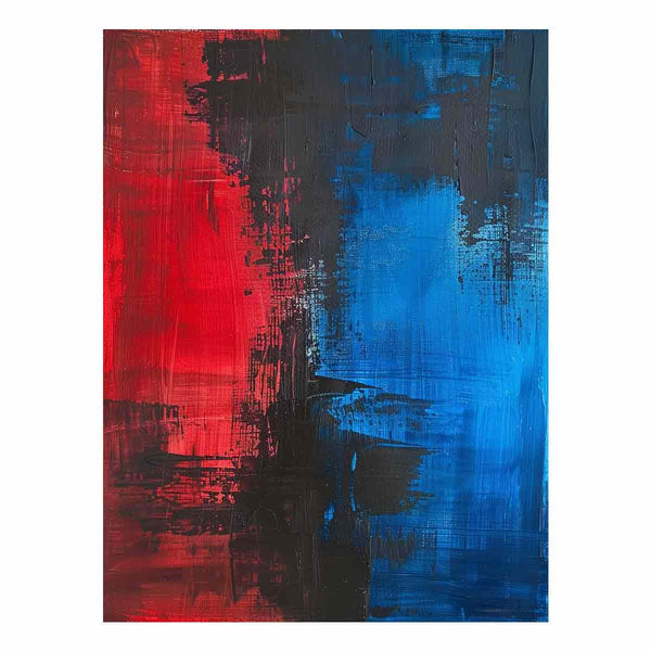 Red Blue Painting