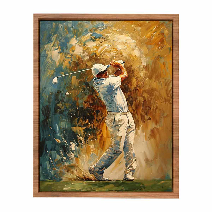 Golf Shot Painting