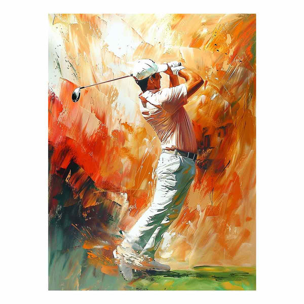 Golf Shot Painting 