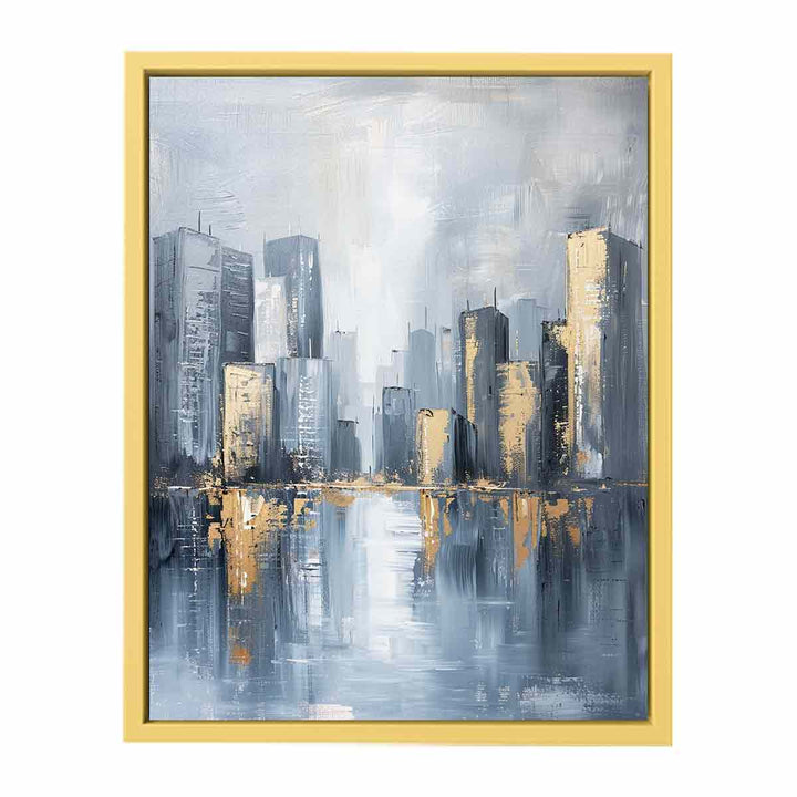 Cityscape Tall Buildings  Poster