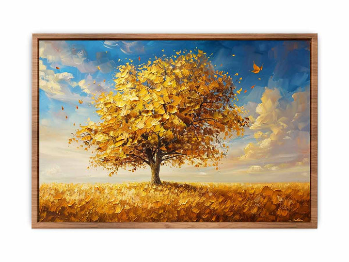 Gold Tree Painting