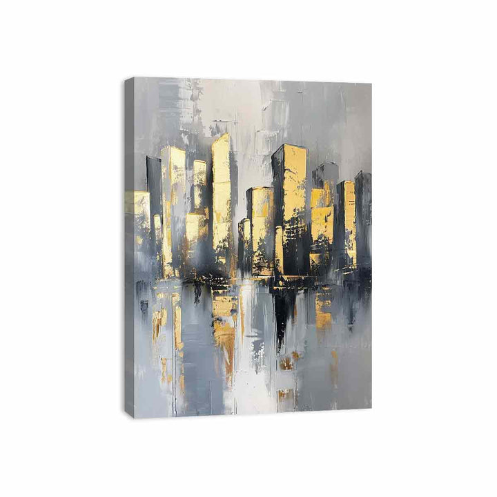 Cityscape Buildings Art 