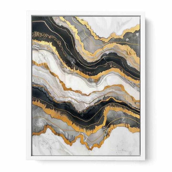 Black Gold Canvas Print